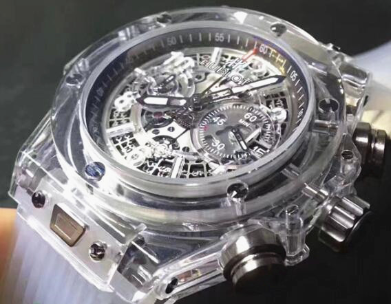 Teljes Átlátszó Varázsa! Hublot Unico Big Bang Sikeres Érzés Replikaóra